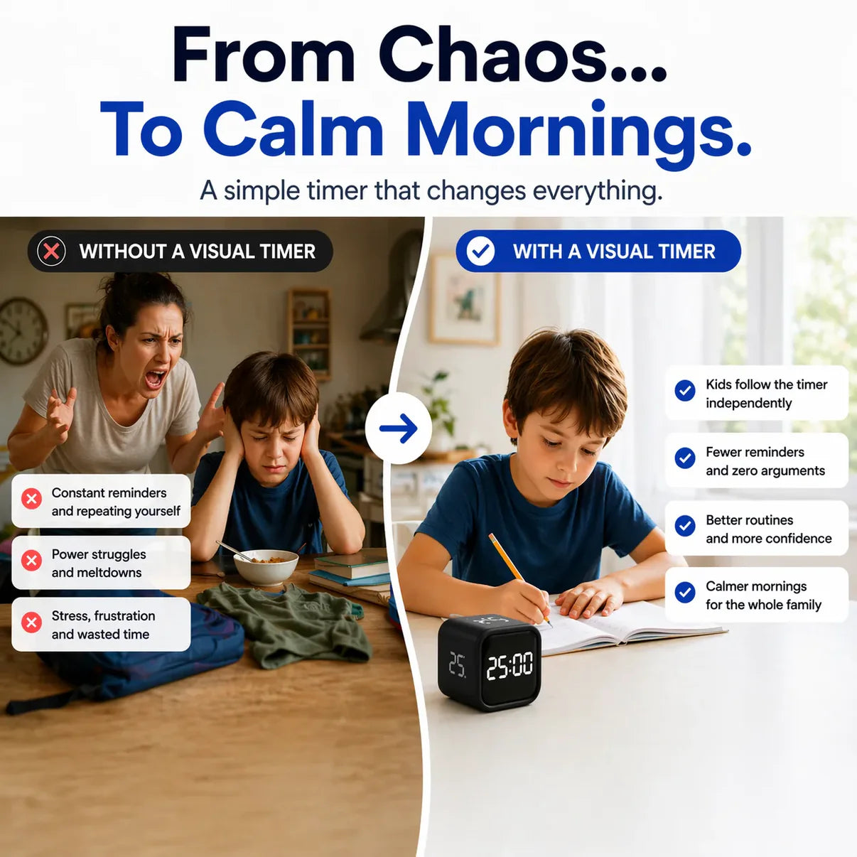 ADHD-Friendly visual Timer