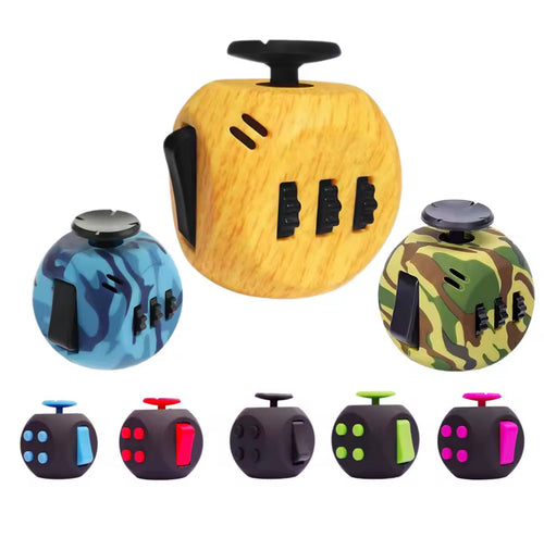 Fidget Cube Toy (6-Side) – Stress Relief Sensory Toy for Kids & Adults with ADHD, Autism & OCD